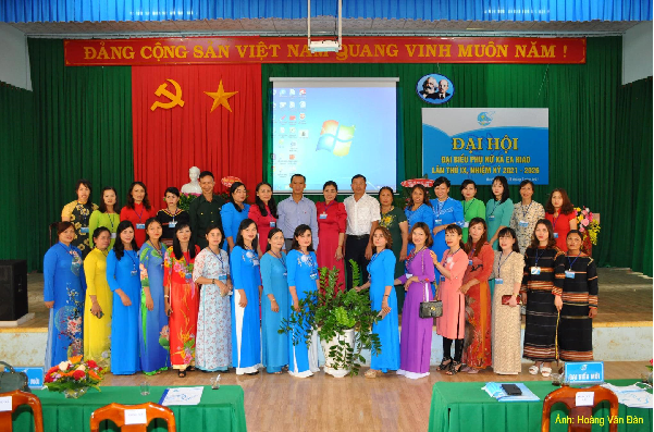 Công tác phát triển hội viên và nâng cao chất lượng hội viên của Hội Phụ nữ xã Ea Hiao trong những năm qua